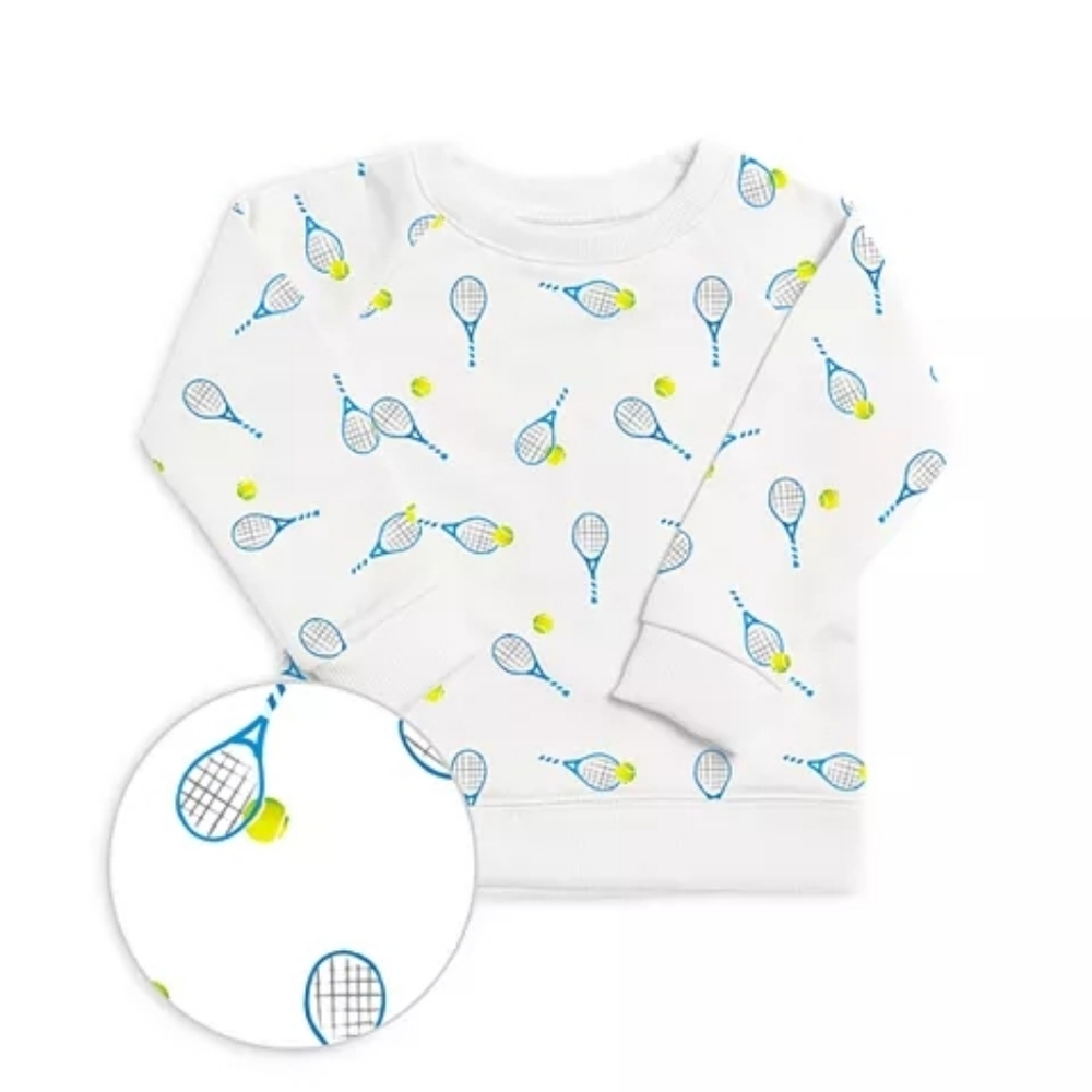 1212 | Unisex Tennis Grand Slam Printed Pullover Sweatshirt